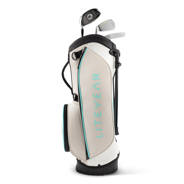 Liteyear Golf Bags Black and Blue Side View