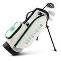 Liteyear Golf Bags White Green Lean View