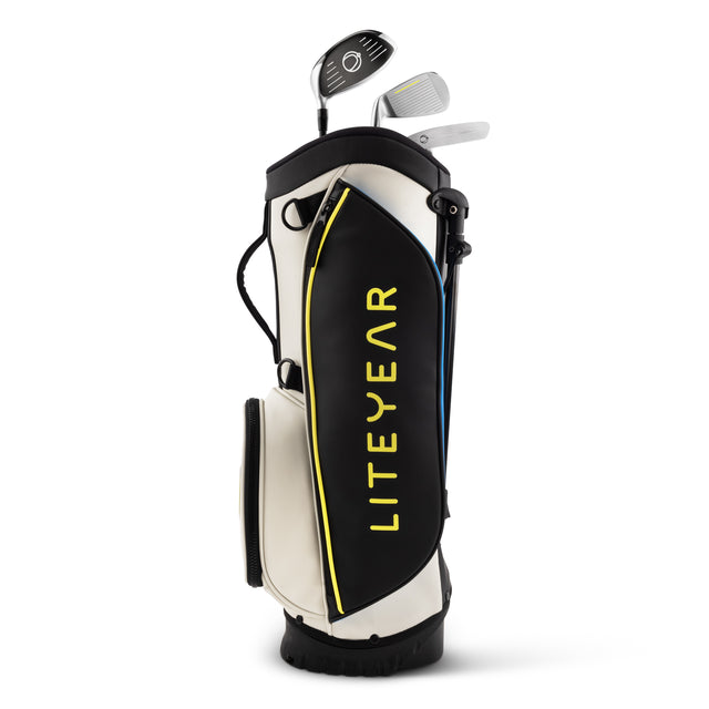 Liteyear Golf Bags Sand Dusty Blue Side View